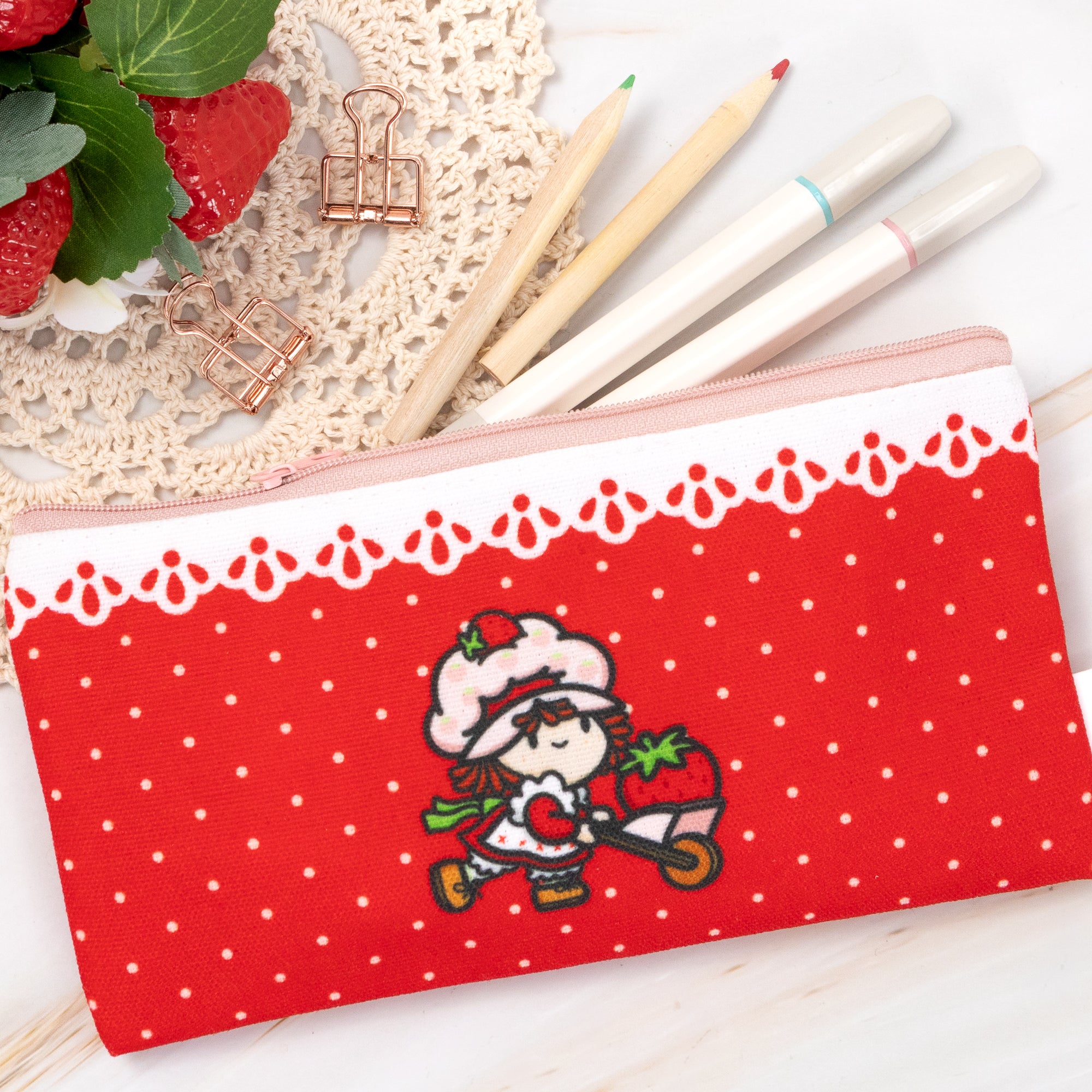 Strawberry Shortcake Pencil Pouch