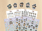 Witches and Potions Sticker Set