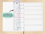 Stationery Buddies Dot-Grid Rulers (Set of 2)
