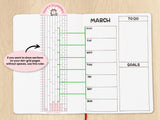Stationery Buddies Dot-Grid Rulers (Set of 2)