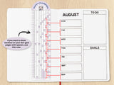 Stationery Buddies Dot-Grid Rulers (Set of 2)
