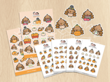 Thanksgiving Sticker Set