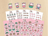 Strawberry Harvest Sticker Set