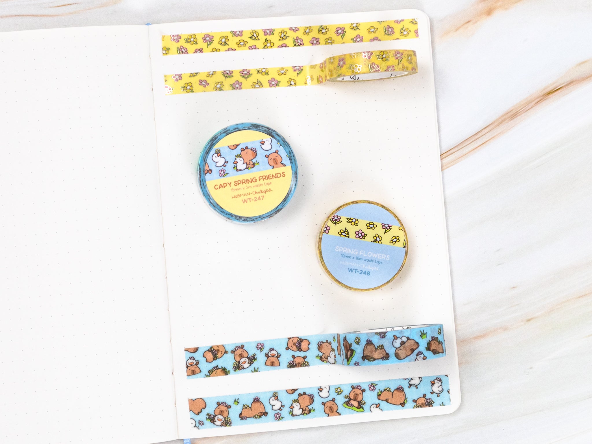 Capy Spring Washi Tapes (Set of 2)