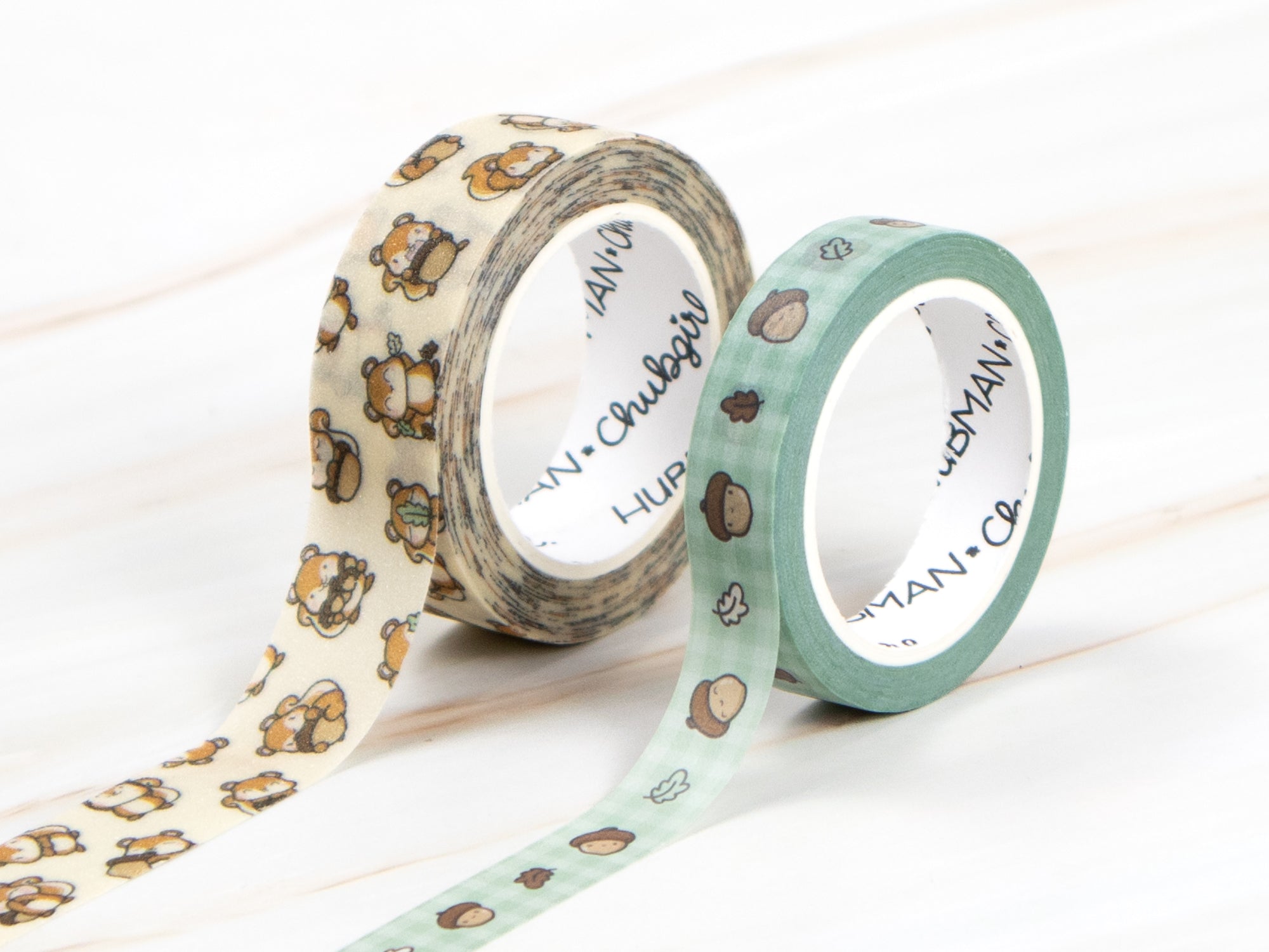 Squirrelly Acorn Washi Tapes (Set of 2)