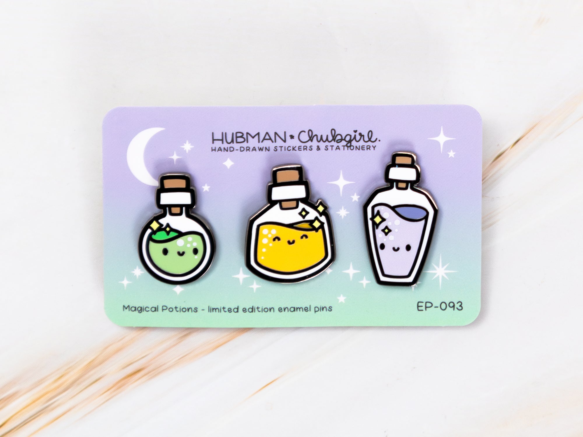 Potions Pins (Set of 3)