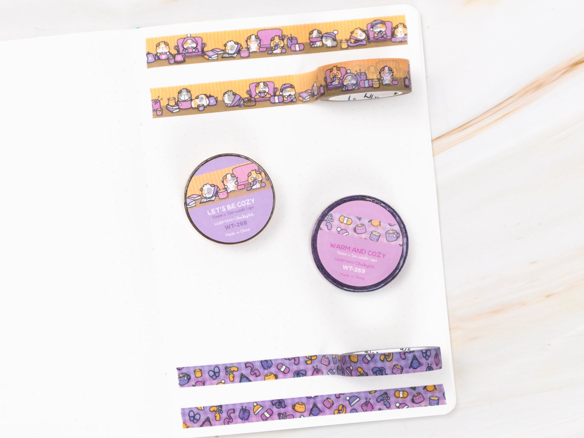 Staying Cozy Washi Tapes (Set of 2)