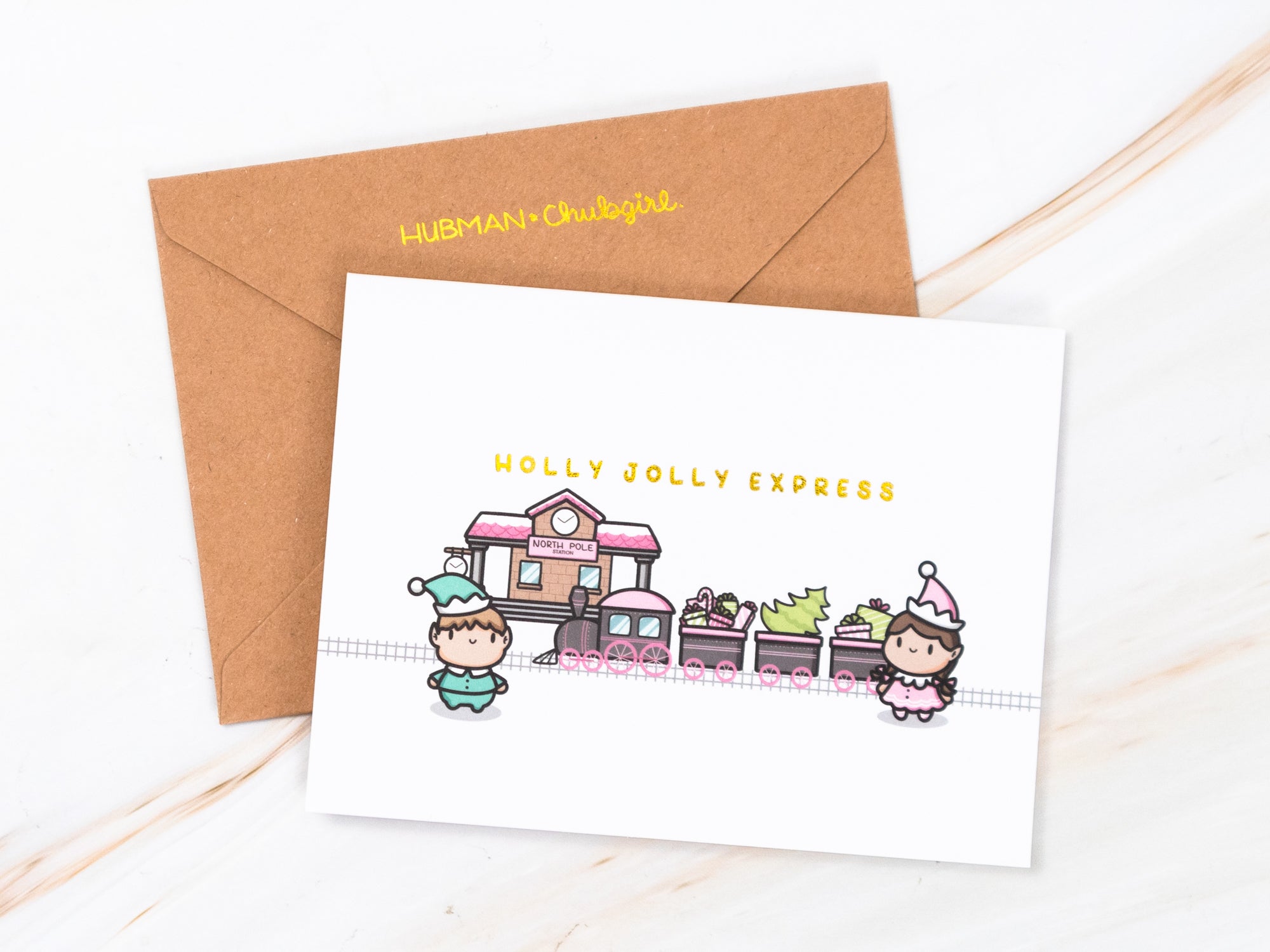 North Pole Greeting Cards (Set of 5)