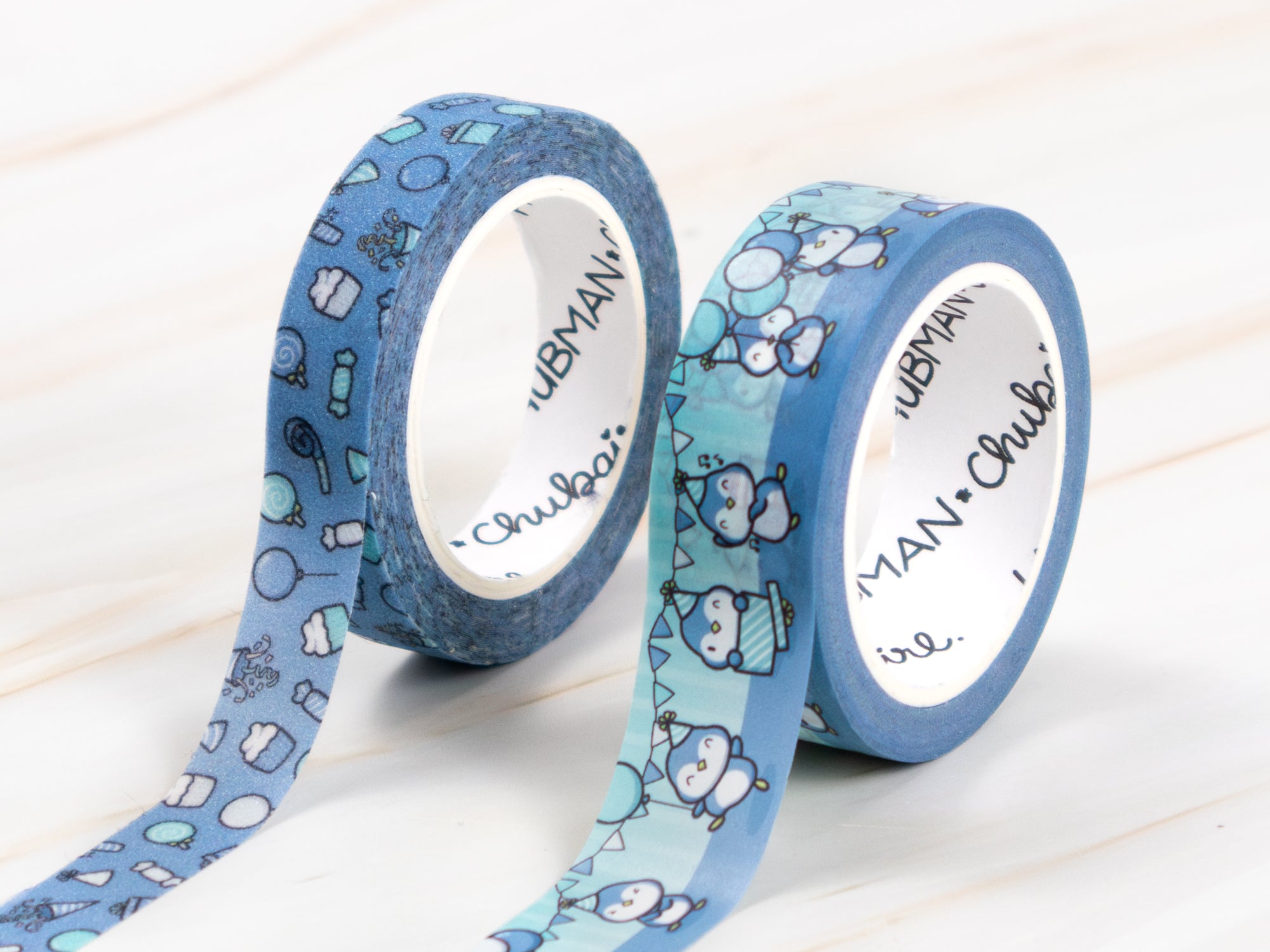 Party Penguins Washi Tapes (Set of 2)