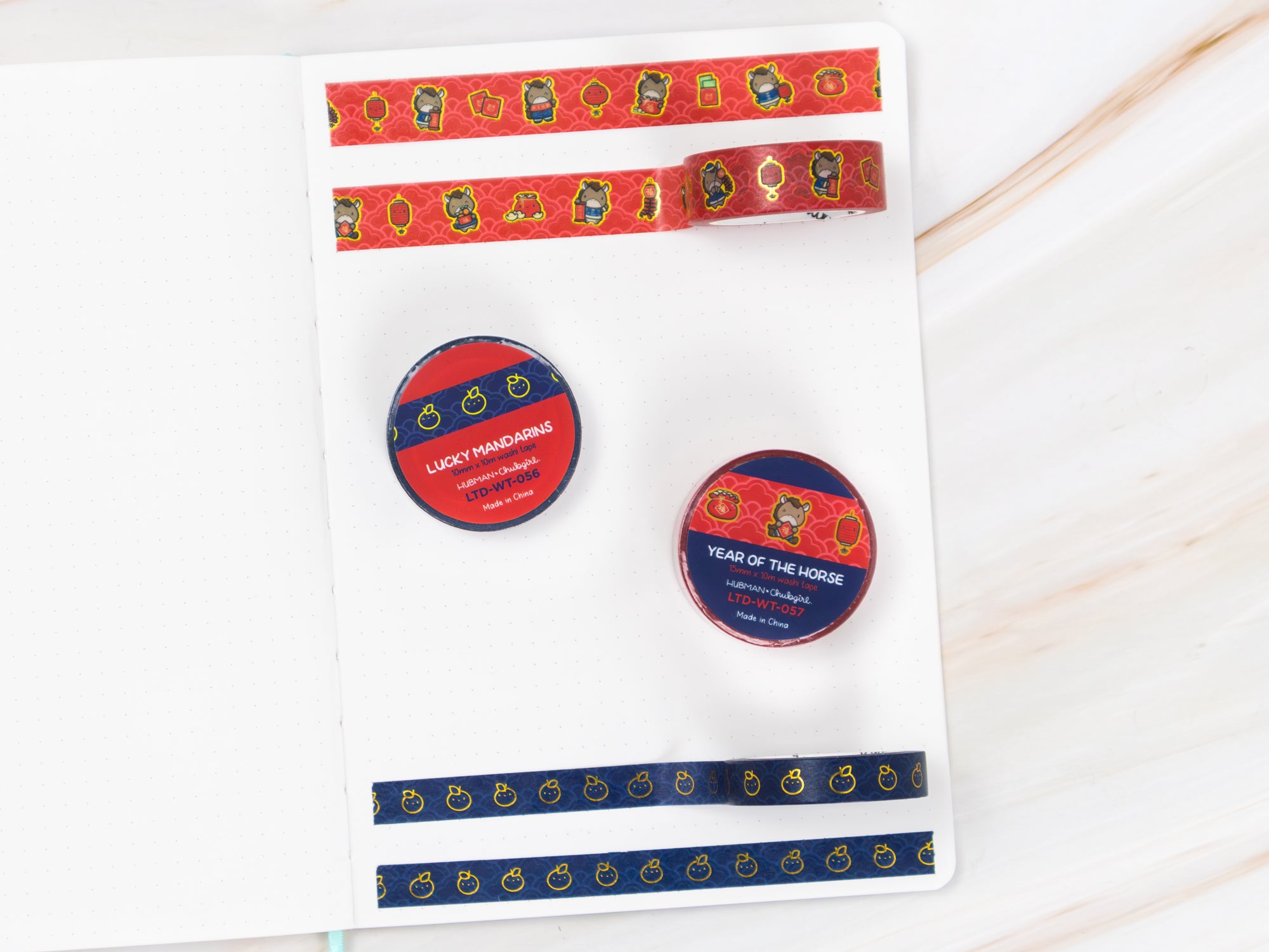 Year of the Horse Washi Tapes (Set of 2)