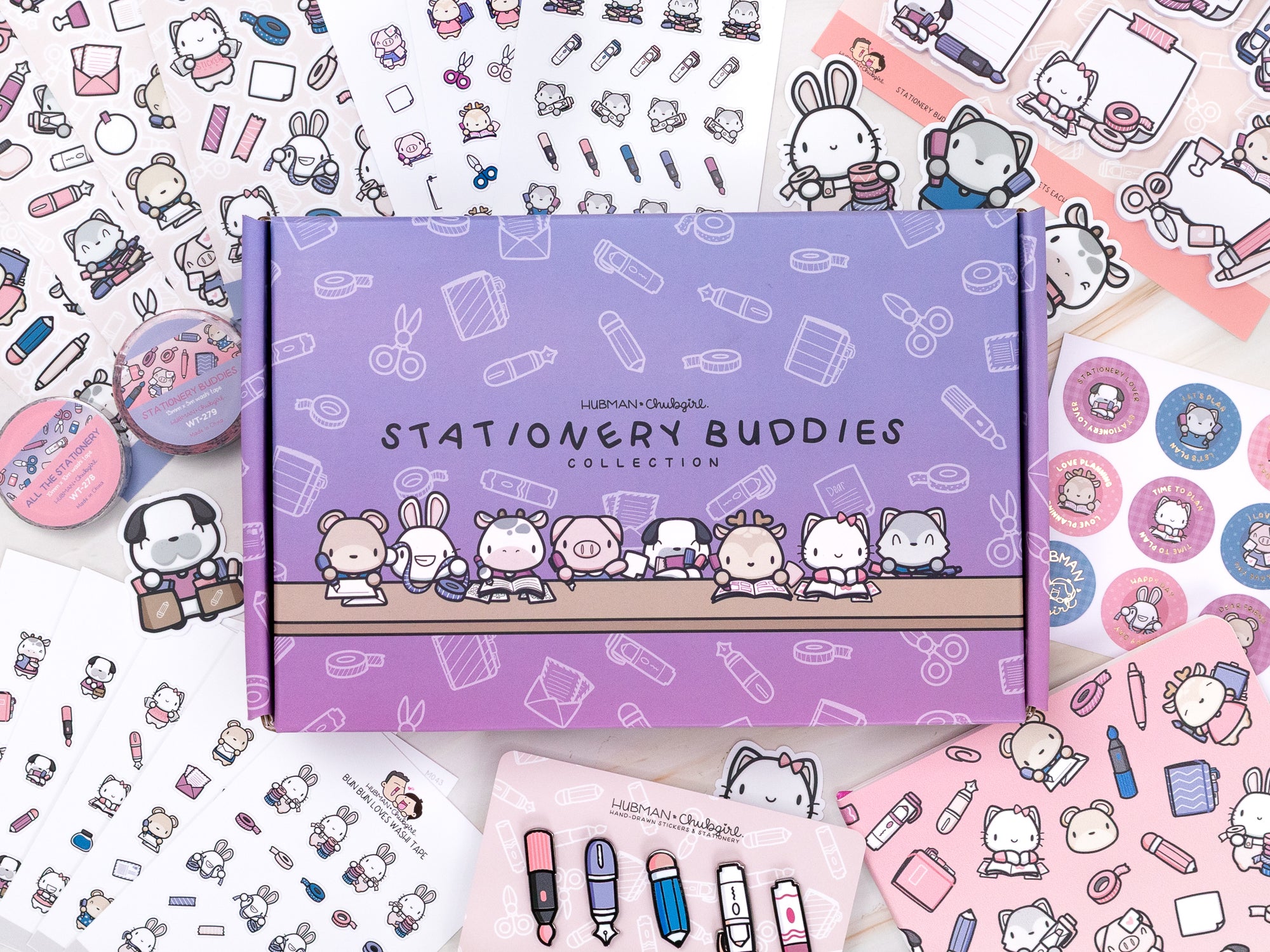 Stationery Buddies Box Set