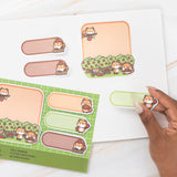 Fall Pandas Sticky Notes Set