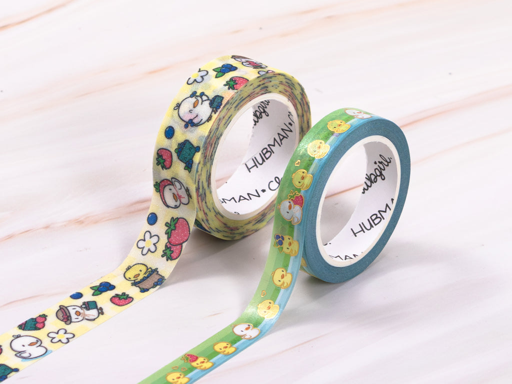 Set of 5 of Tropical Washi Tapes