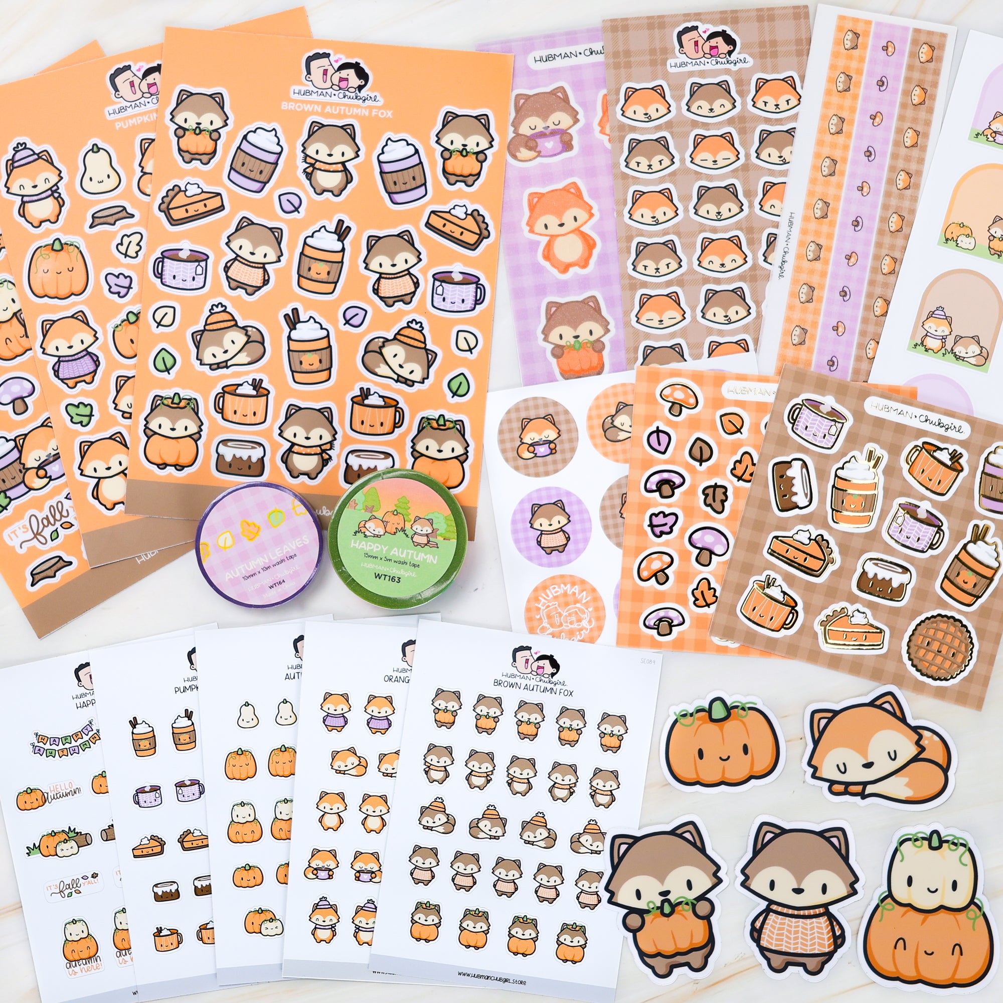Autumn Foxes Bundle
