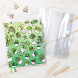 A5 Wide Yearly Planner Cover - Clear PVC