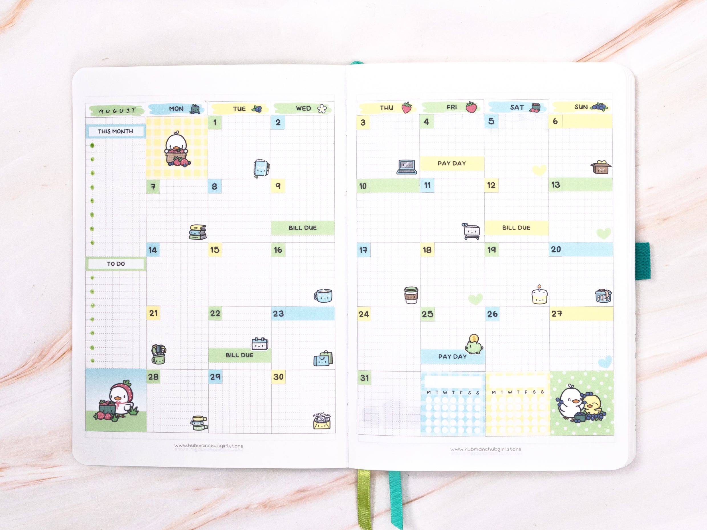 Tea Time TRP 3-Month Daily Planner