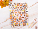 Cozy Autumn Sticker Storage Binder