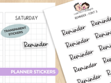Text Planner Stickers Set (Font 3)