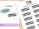 Text Planner Stickers Set (Bold Font)