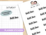 Text Planner Stickers Set (Font 2)