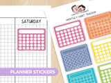Rainbow Llamas Journaling Extras Sticker Set