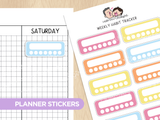 Beach Birds Journaling Extras Sticker Set
