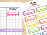 Rainbow Llamas Journaling Extras Sticker Set