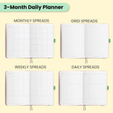 Tea Time TRP 3-Month Daily Planner