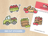 Apple Harvest  Die cut stickers