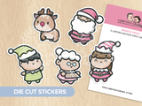 North Pole Sticker Set
