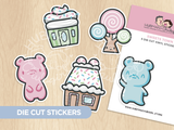Sweets Town Die Cuts Stickers (Set of 5)