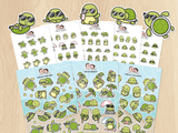 Turtley Awesome Sticker Set