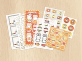Autumn Bunnies Variety Sticker Pack
