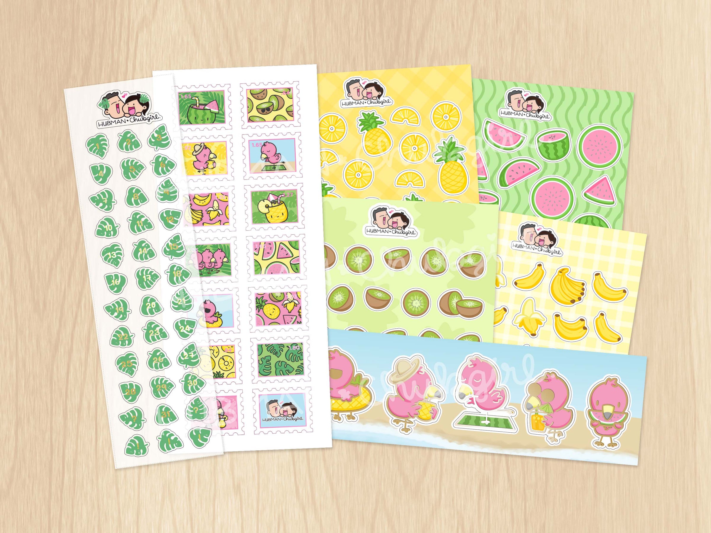 Variety Sticker Packs – Hubman and Chubgirl