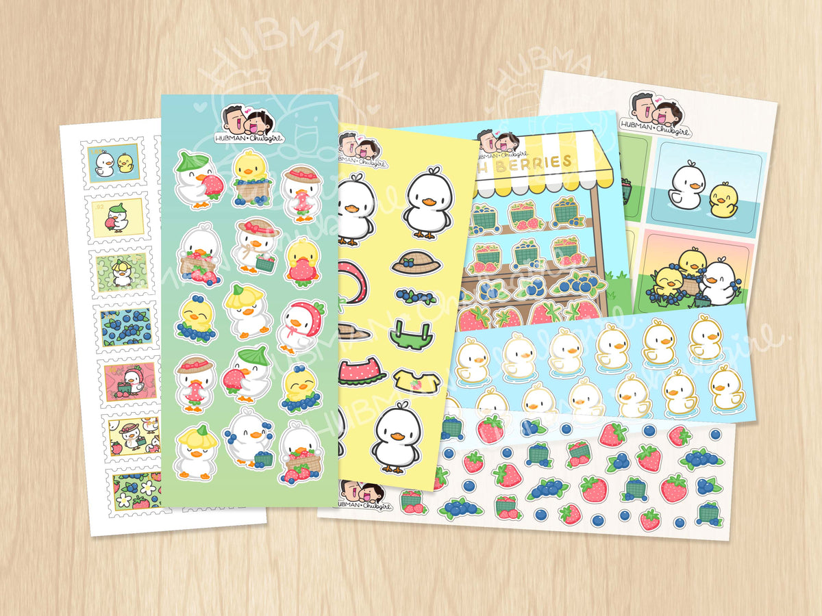 Variety Sticker Packs – Hubman and Chubgirl