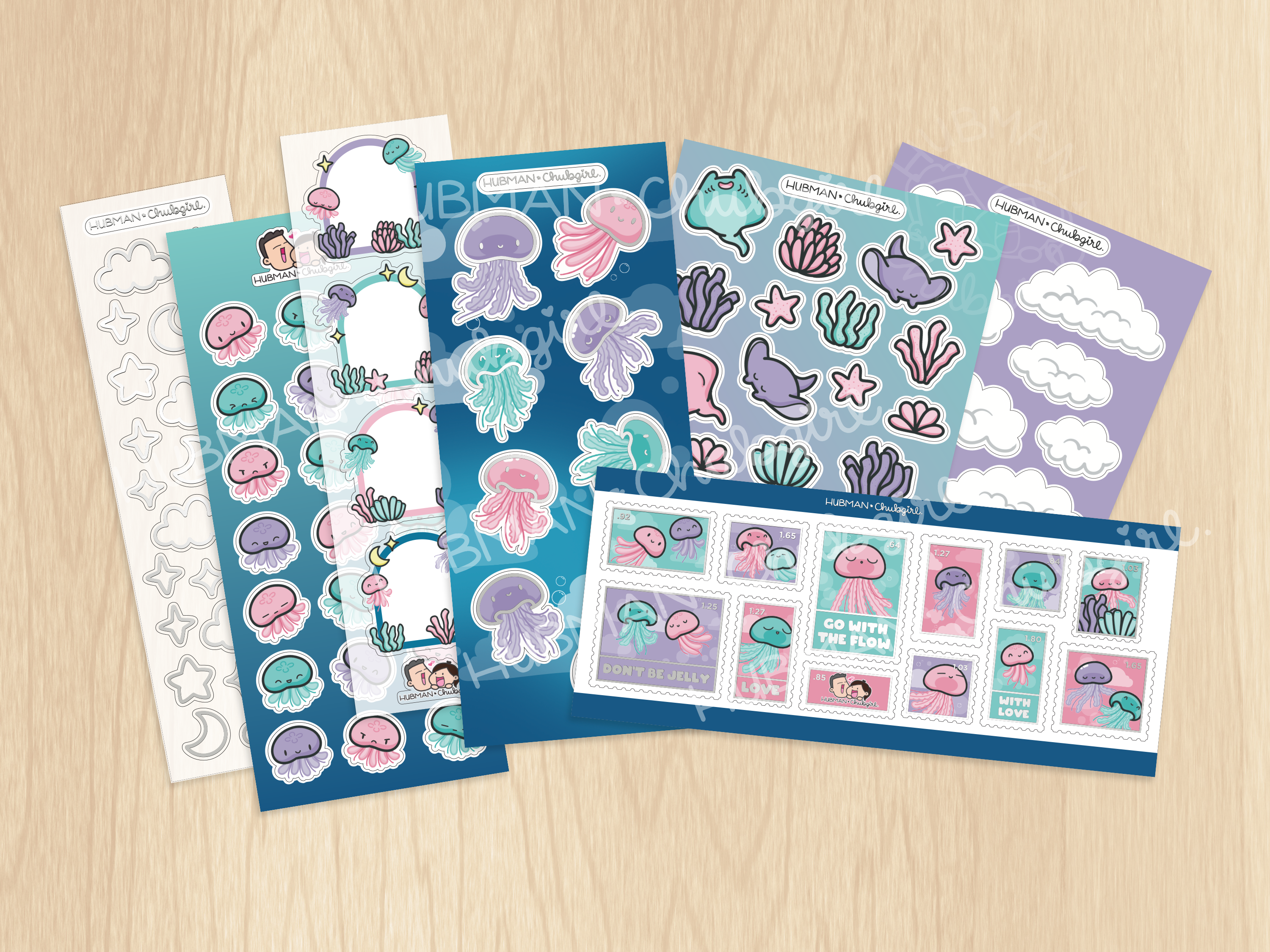 Dreamy Jellies Variety Sticker Pack