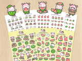 Summer Watermelon Sticker Set