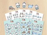 Arctic Winter Sticker Set