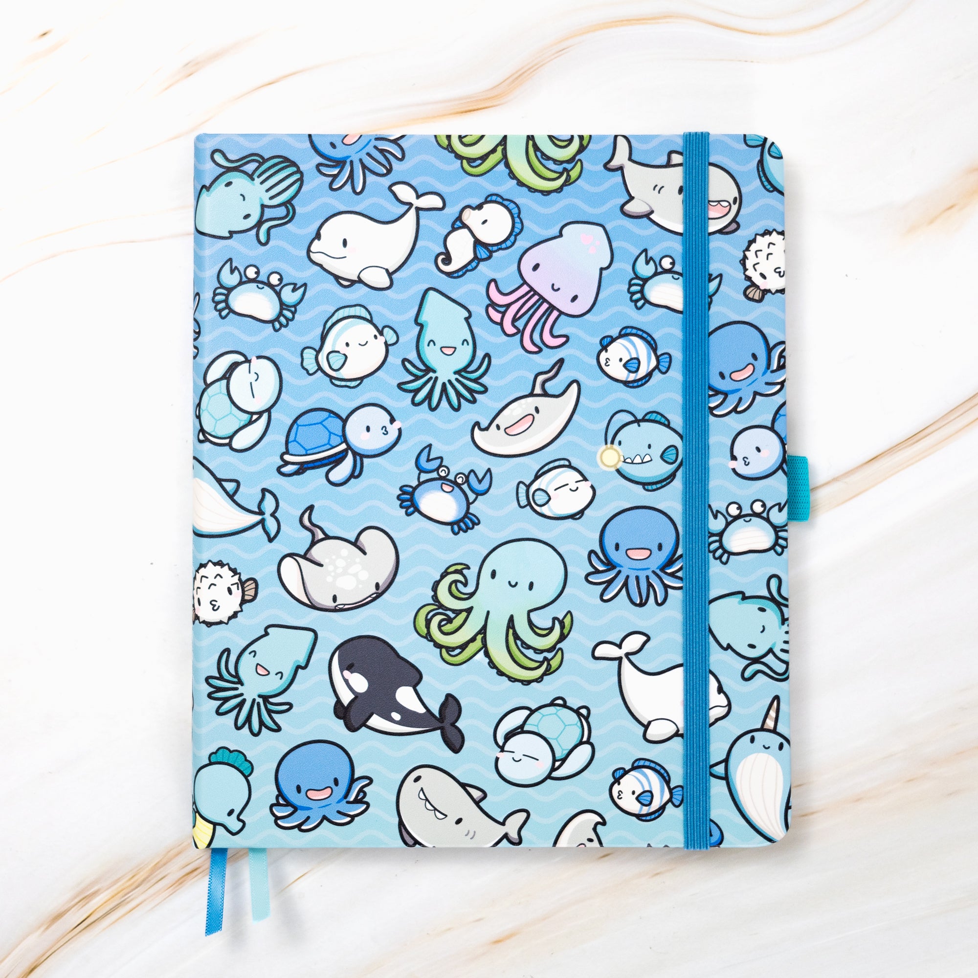 Sea Friends A5 Wide Yearly Planner