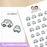Tiny Icons - Car Planner Stickers