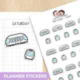 Tiny Icons - Train Planner Stickers