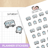 Tiny Icons - Bus Planner Stickers