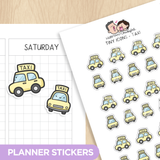 Tiny Icons - Taxi Planner Stickers
