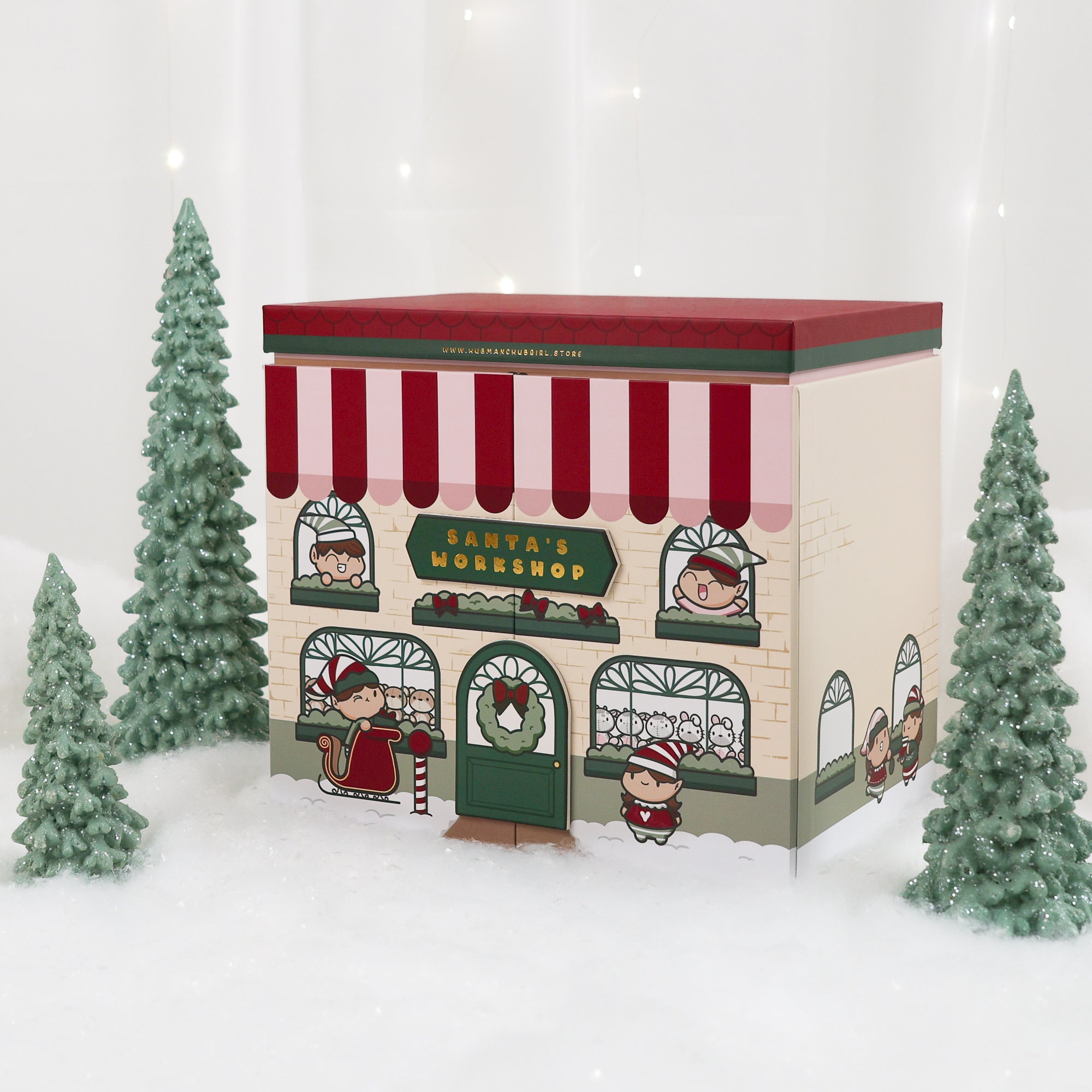 Santa's Workshop Stationery Advent Calendar