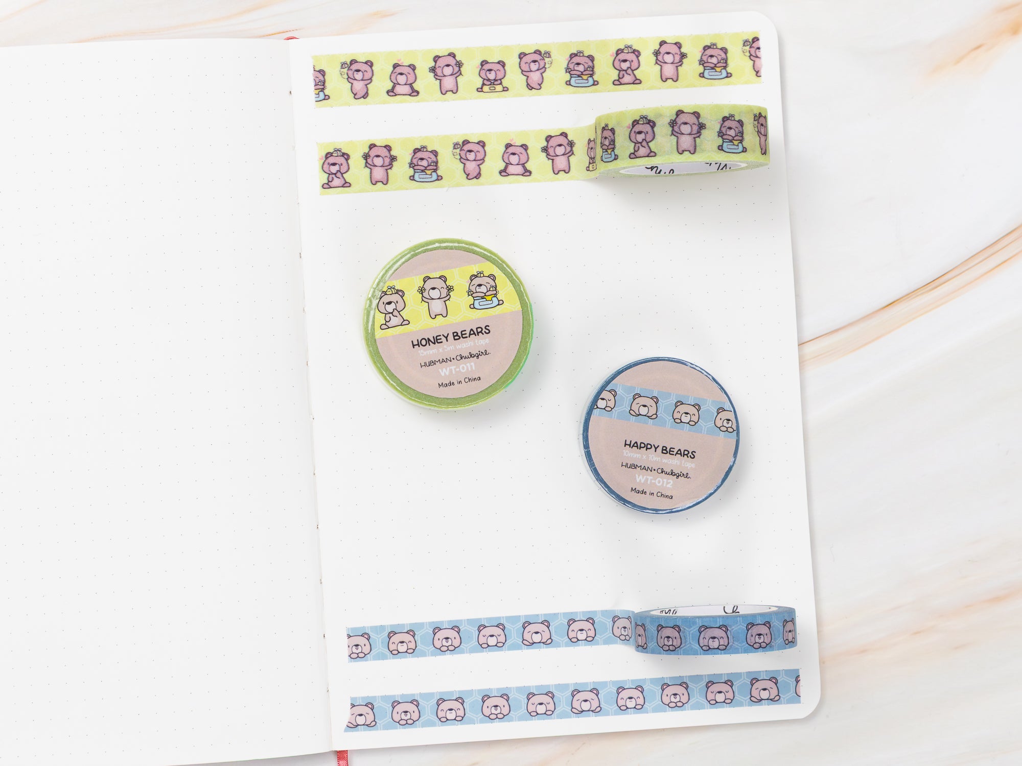 Honey Bears Washi Tape