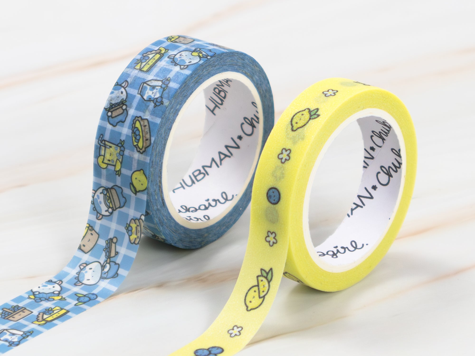 Blueberry Lemonade Washi Tapes (Set of 2)