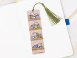 Cozy Bookworm Bookmark