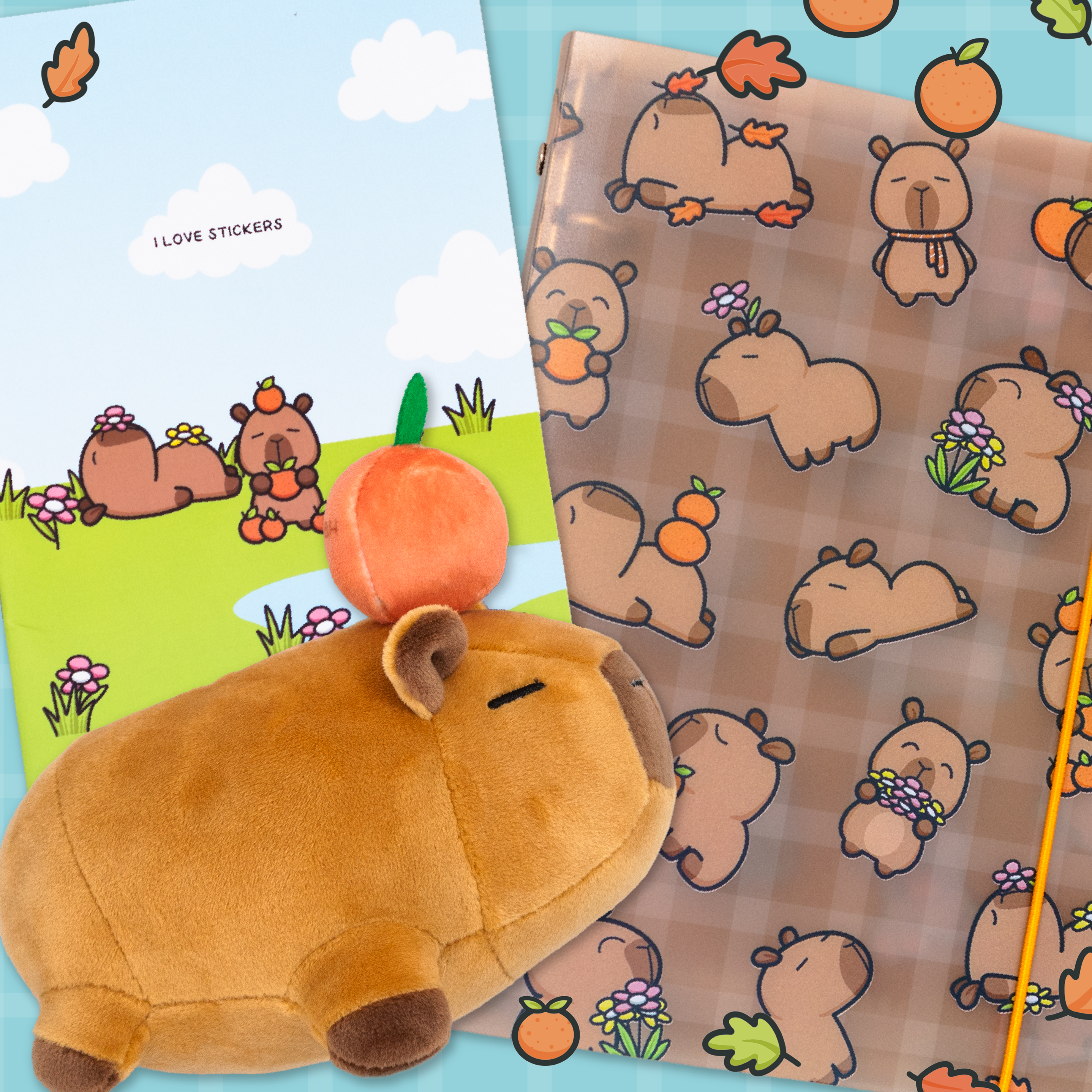 Freebie: Cute Capys Set