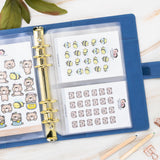 Vegan Leather Binder/Planner - Sea Friends