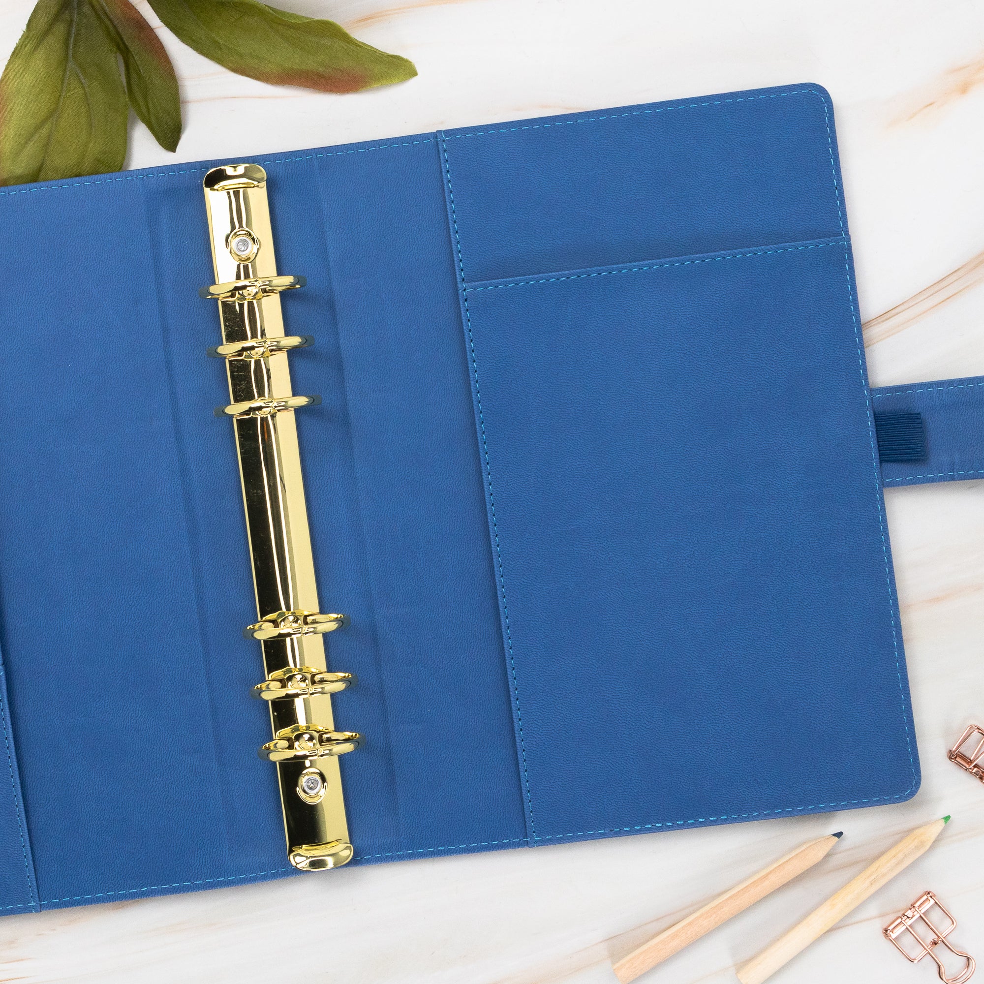 Vegan Leather Binder/Planner - Sea Friends